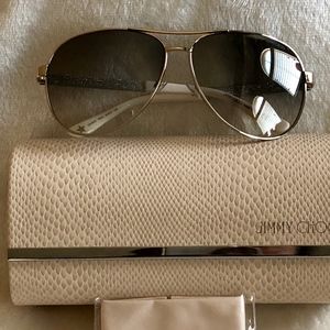 New - Jimmy Choo - Lexie Aviator Sunglasses